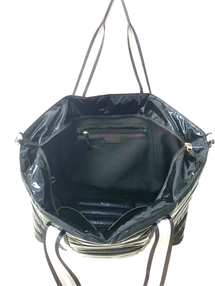 Large Puffer Nylon Tote