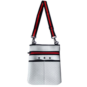 White Star Neoprene Crossbody